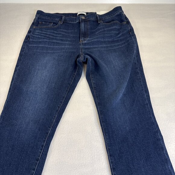 Loft Outlet Womens Mid Rise Medium Wash Skinny Jeans Size 14 - NWTs - Picture 3 of 13